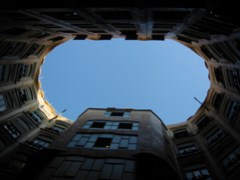 Interior courtyard